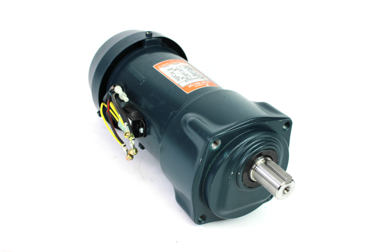 Tsubakimoto Chain Co. GMT020U60B Gear Motor, 0.2kW, 3-Phase, 200/220V, 1:60