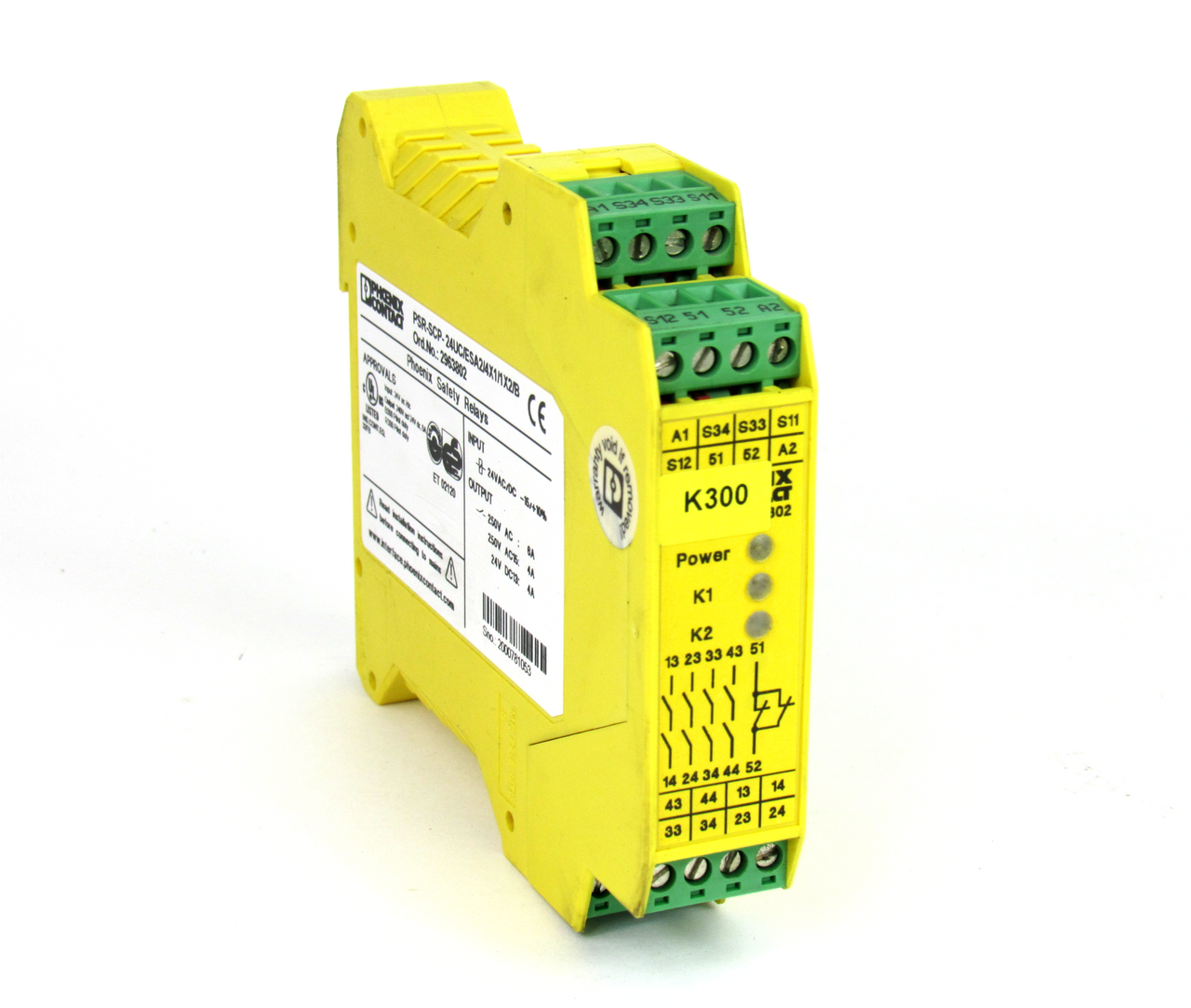 PHOENIX CONTACT PSR-SCP-24UC/ESA2/4X1/1X2/B SAFTEY RELAYS LOTT 2