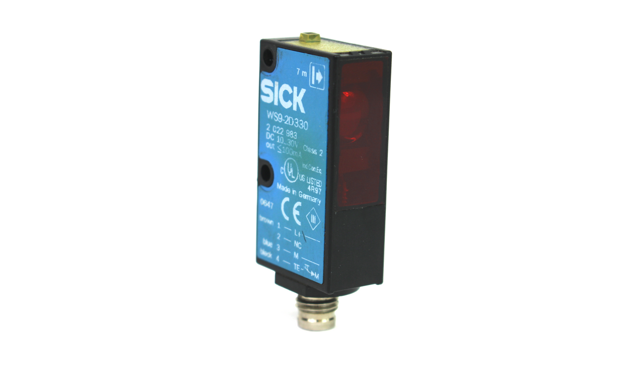 Sick WS9-2D330 Photoelectric Sensor, 10-30V DC