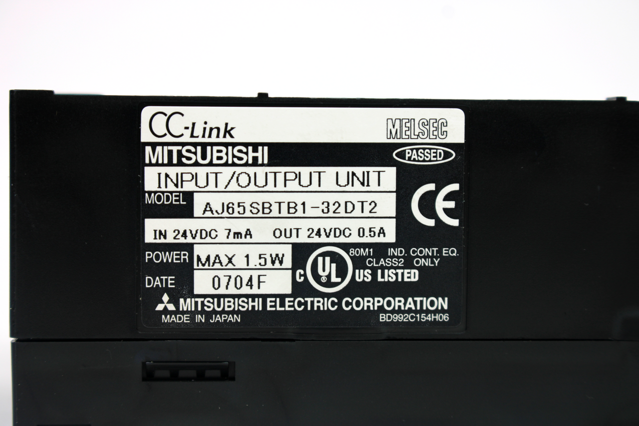 Mitsubishi Electric AJ65SBTB1-32DT2 Input/Output Unit, 24V DC, 1.5W