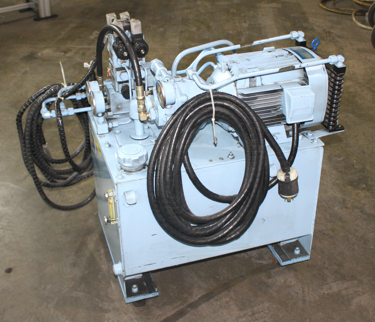 Yuken YA16C63.741 Hydraulic System w/ 3.7kW Motor & Piston Pump