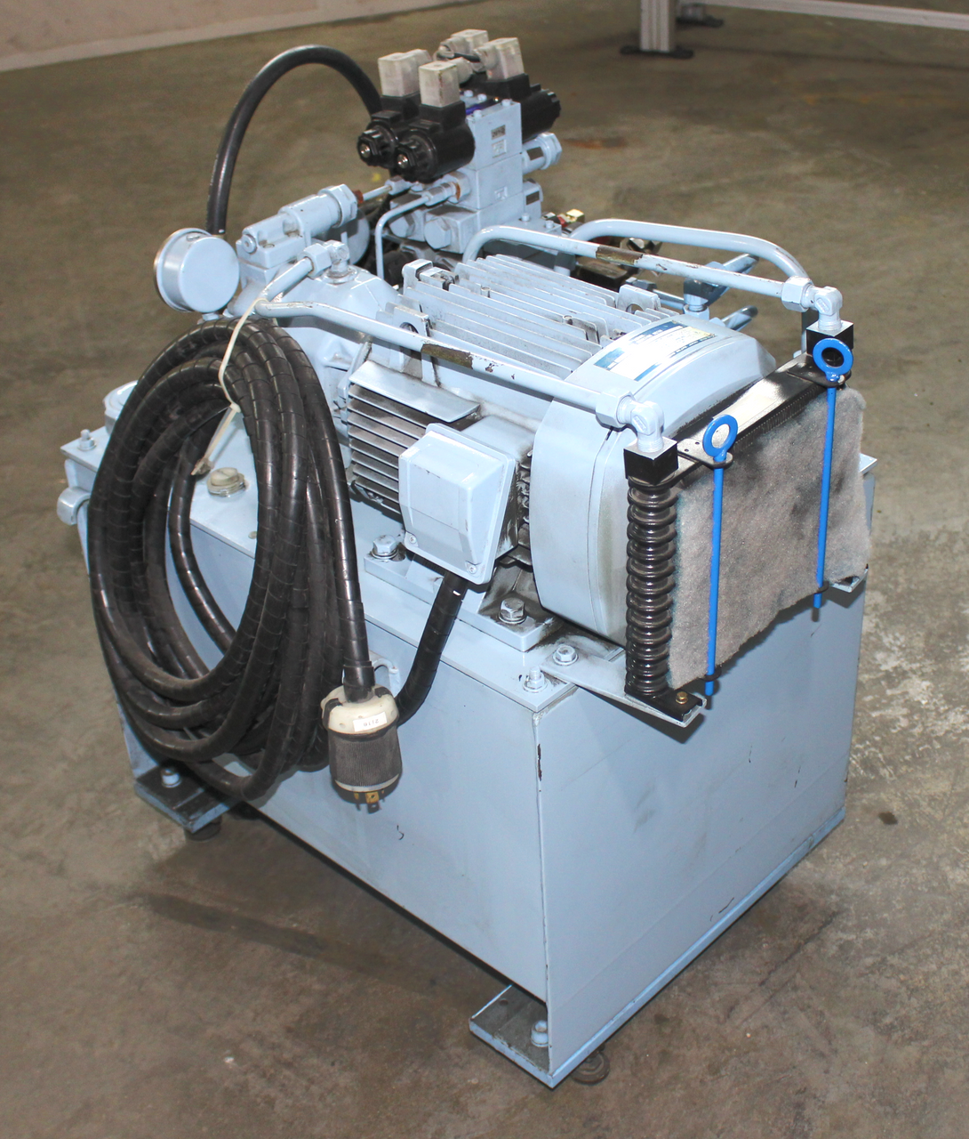 Yuken YA16-C-6-3.7-41 Hydraulic System w/ 3.7kW Motor & Piston Pump