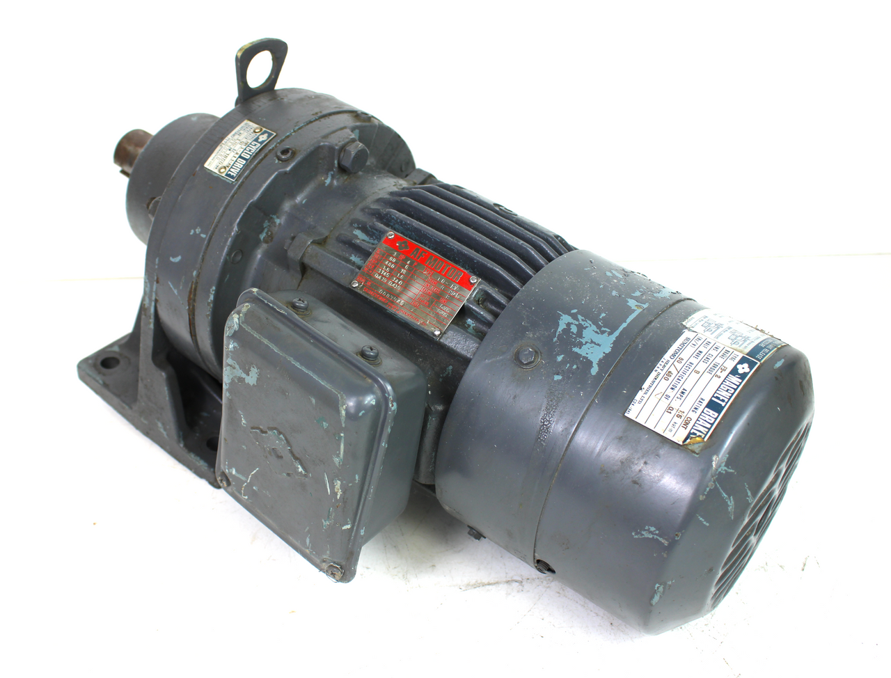 Sumitomo HM 1-27 1-AV Cyclo Gear Drive & TC-FV AF Inverter Motor w/ FB-2 Magnetic Break