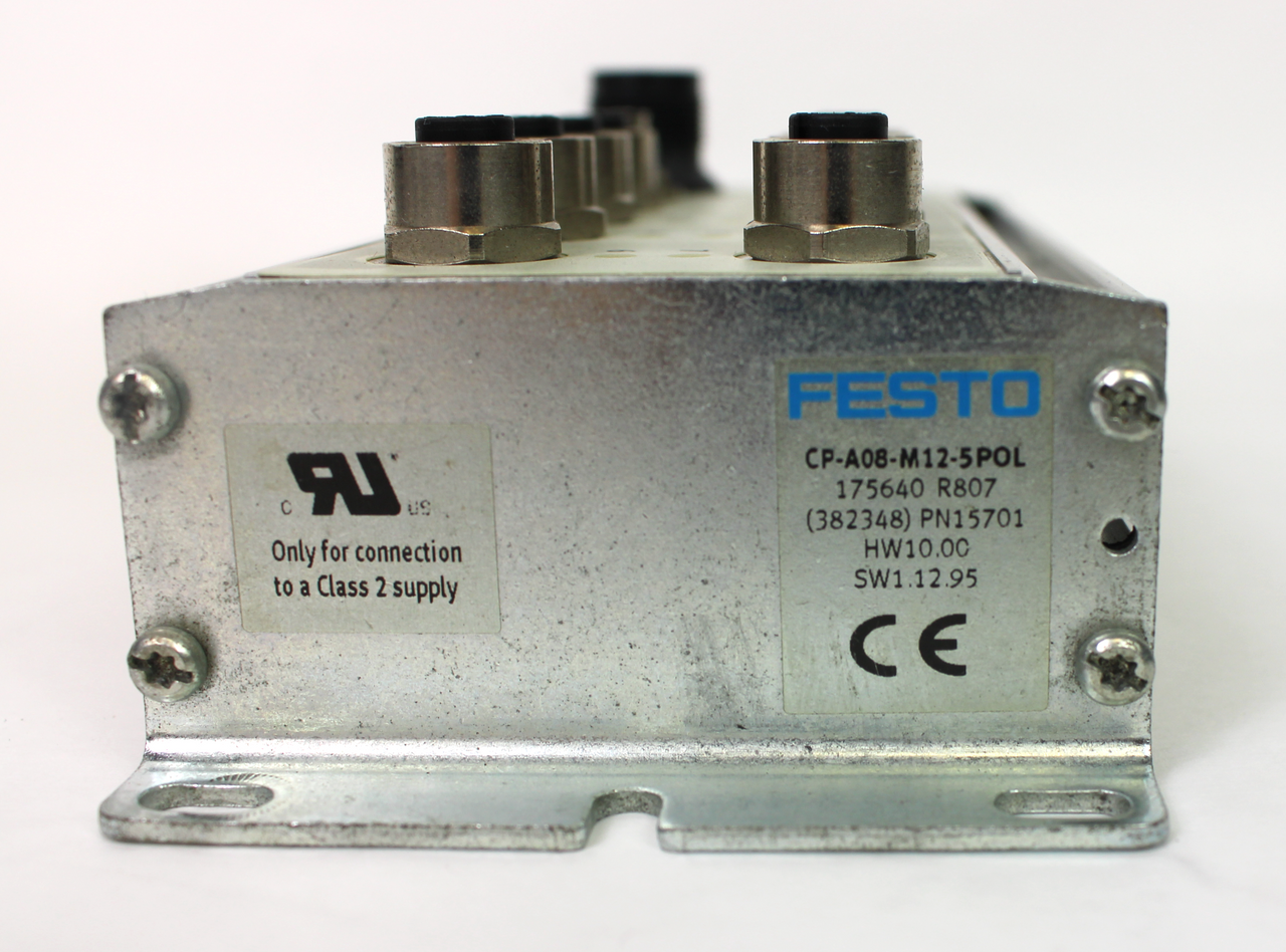 Festo CP-A08-M12-5POL Terminal Block, 24VDC