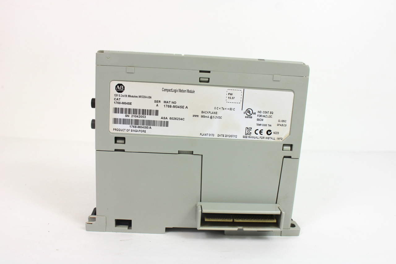 Allen Bradley 1768M04SE /A CompactLogix 4 Axis Sercos Interface Module