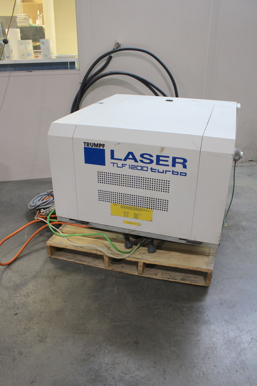 Trumpf TLF 1200T Laser Resonator Pulled From Working Equipment