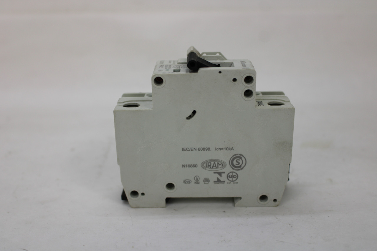 Moeller FAZ-B6 Circuit Breaker w/ FAZ-XHI11 Auxiliary Contact