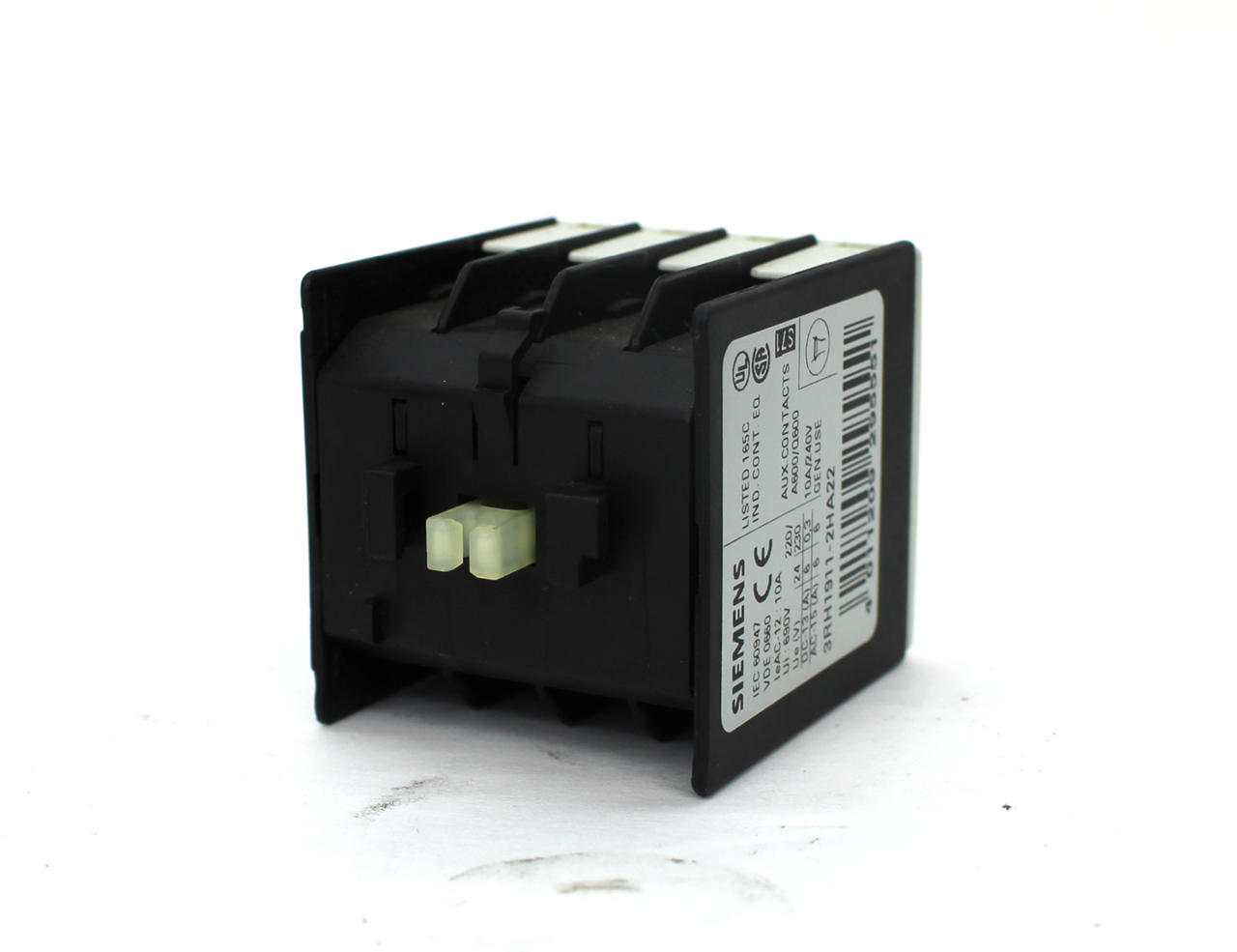 Siemens 3RH1911-2HA22 Auxiliary Contactor 10A