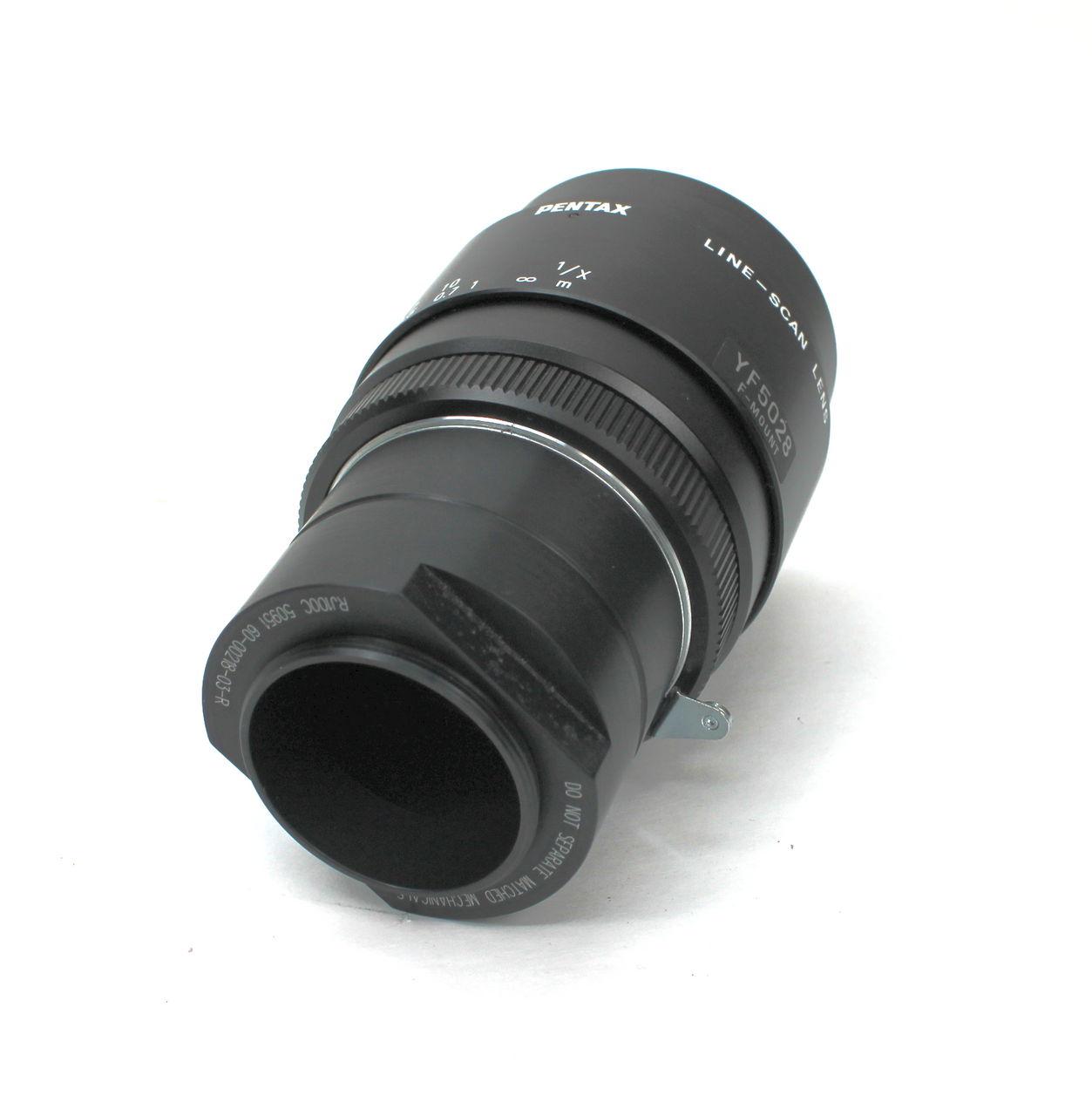 Pentax YF5028 F- Mount Macro Line-Scan Lens 50mm 1:2.8