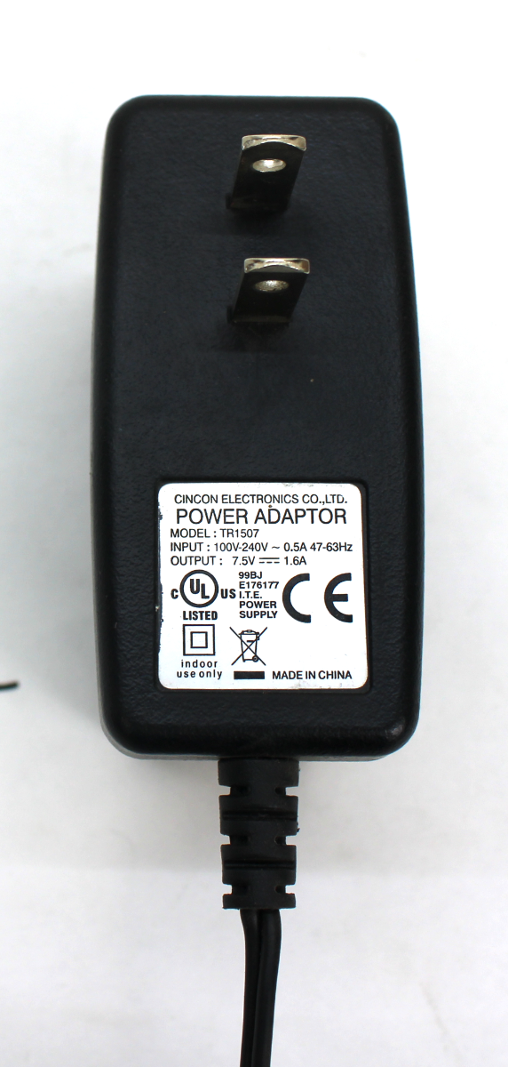 Cincon Electronics TR1507A11A03 Wall Mount AC Adapter
