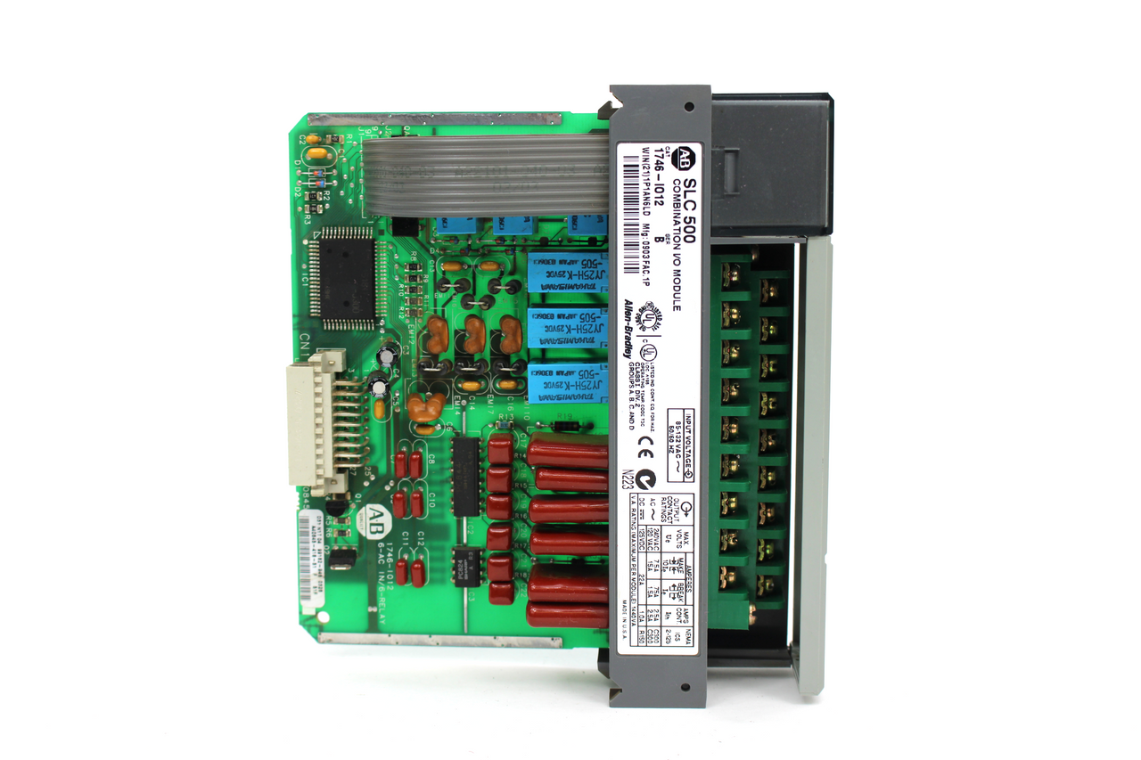 Allen Bradley 1746-IO12 Ser. B Combination I/O Module, 120V AC