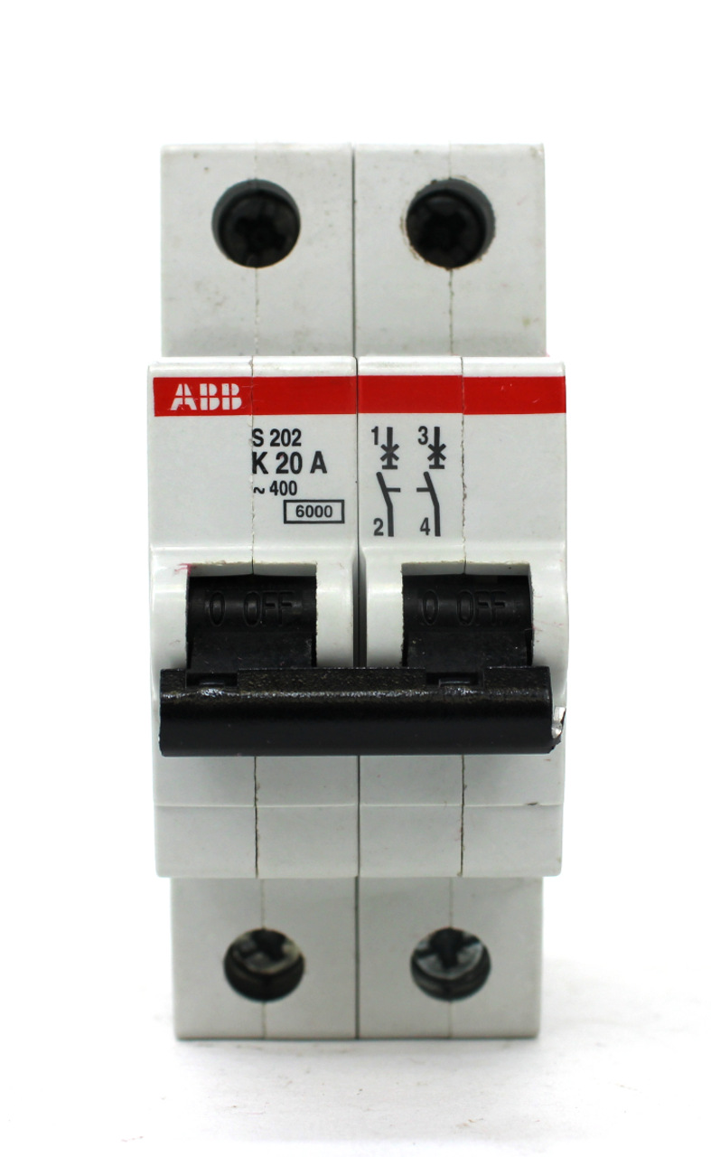 ABB S202-K20 Circuit Breaker 277/480VAC