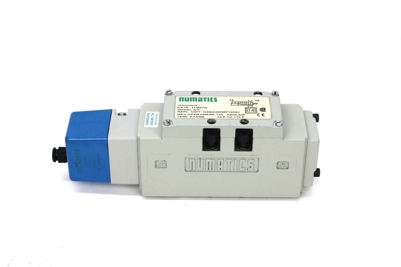 Numatics I23BA400MP14X61 Solenoid Valve, 150 PSIG-Air