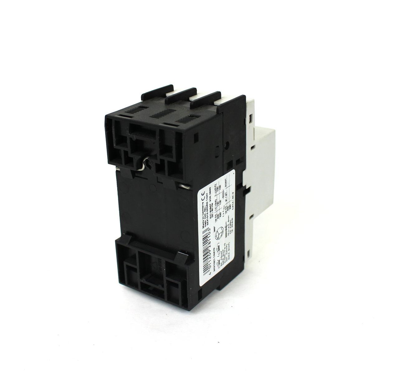 Siemens 3RV1021-1AA10 Circuit Breaker 1.6A, 3 Pole
