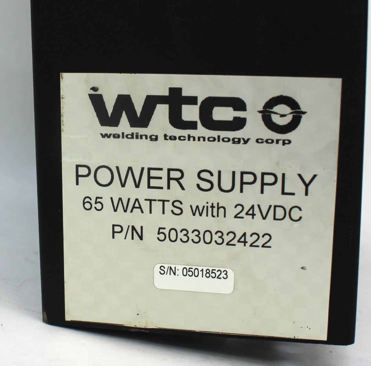 WTC 5033032422 Power Supply 24VDC, 65W