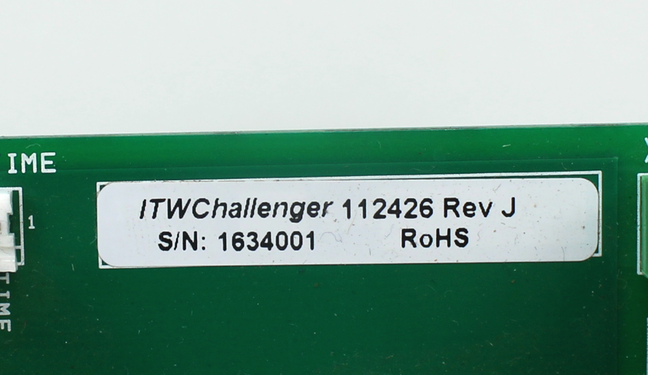 ITW Dynatec 112426 Challenger Assembly w/ Heat Sink