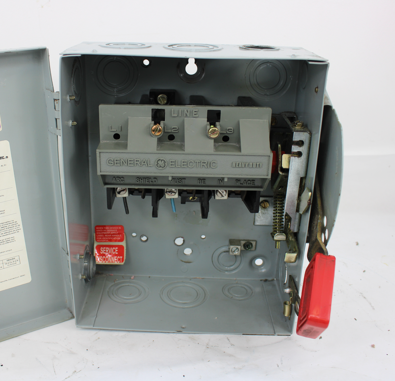 General Electric THN3361 Enclosed Safety Switch Module, Model 10, 30A