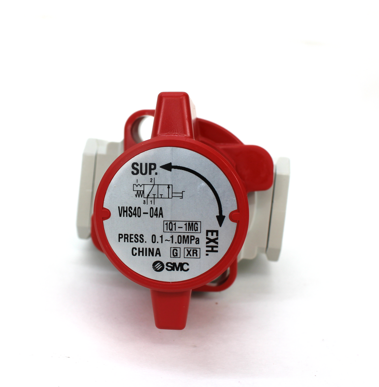 SMC VHS40-04A Residual Pressure Release Valve w/ VHS40PW-180AS Bracket
