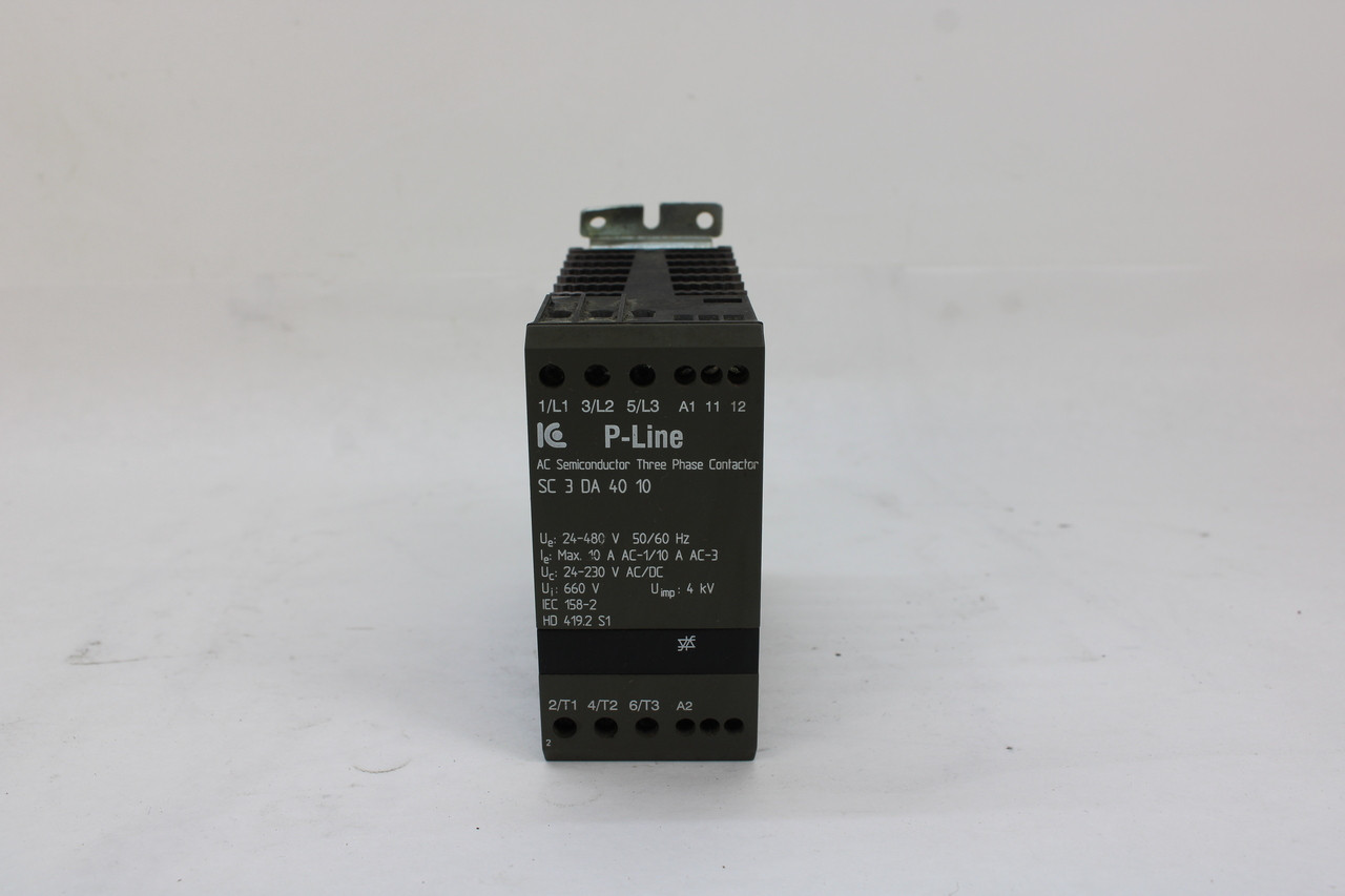IC Electronic SC 3 DA 40 10 AC Semiconductor Three Phase Contactor