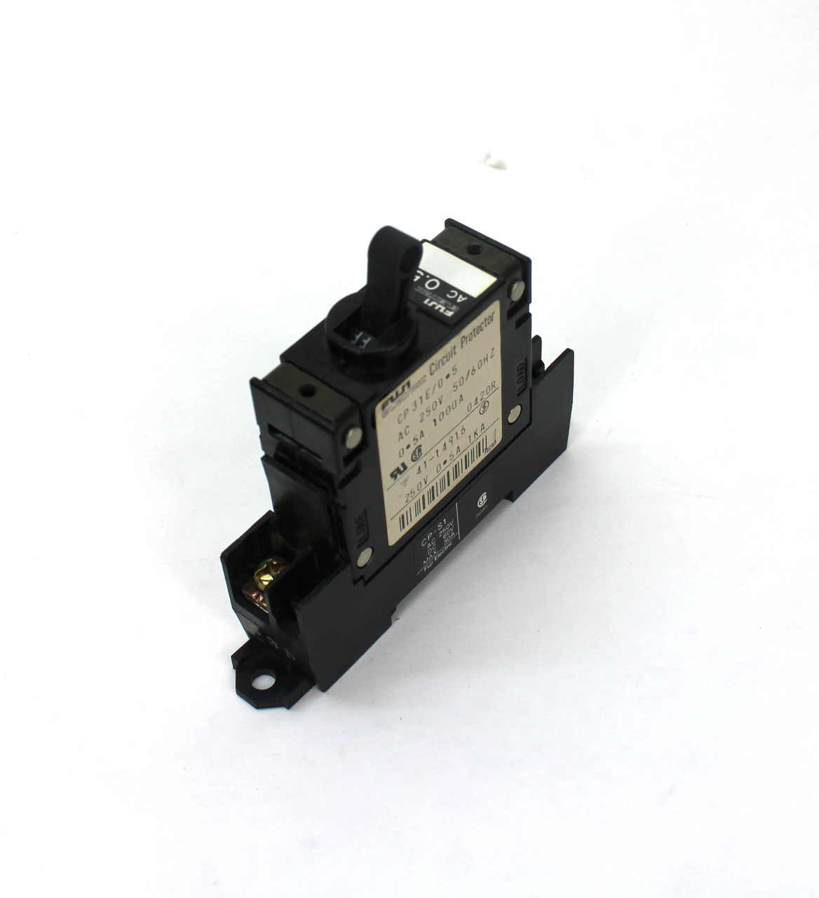 Fuji Electric CP31E/0.5 Circuit Protector, 0.5A