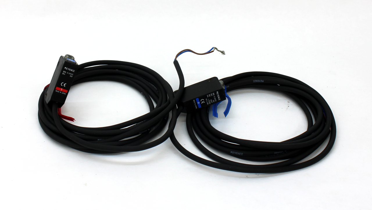 Keyence PZ-M51P Photoelectric Sensor, Transmitter & Receiver 12-24VDC