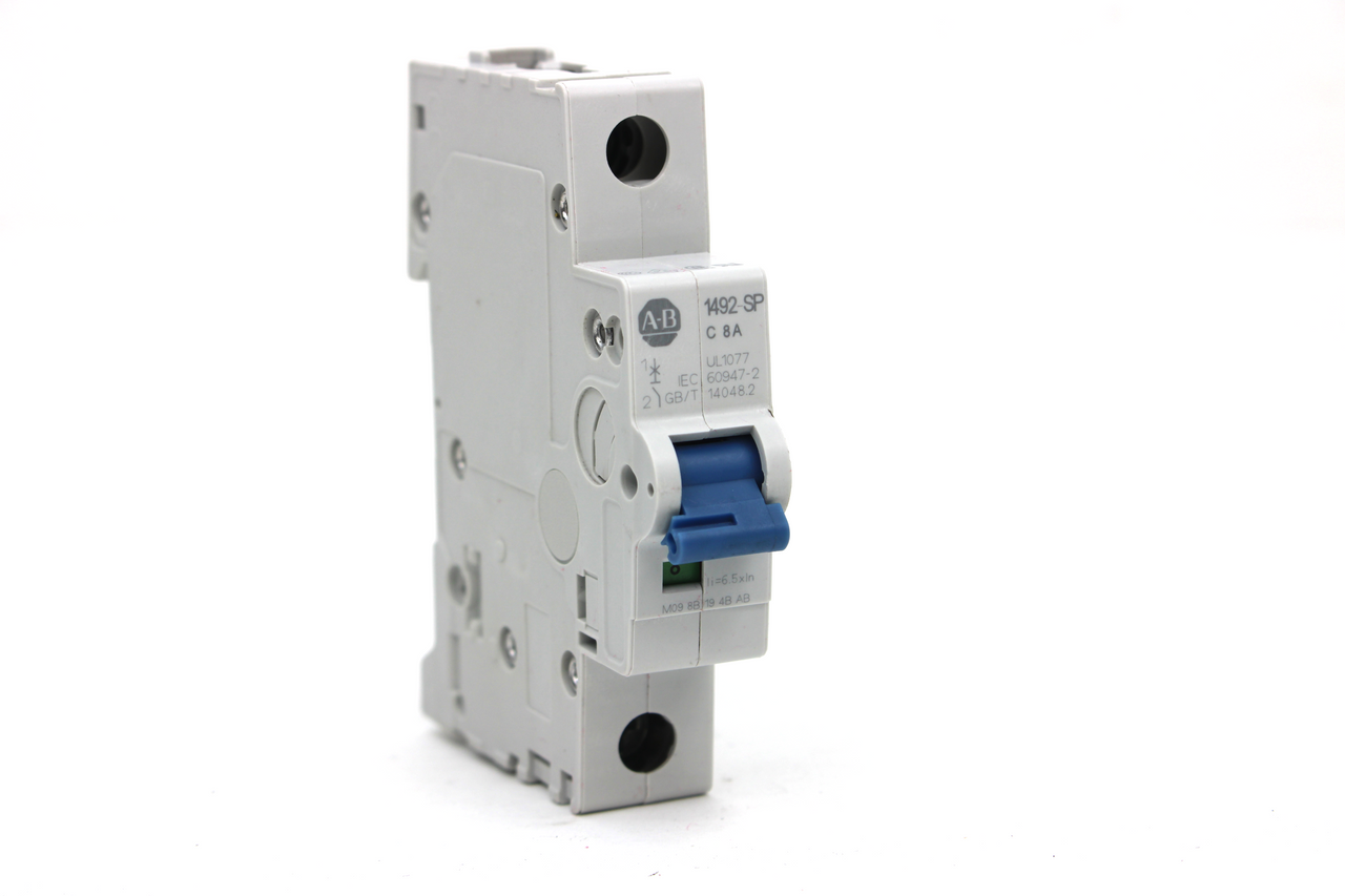 Allen Bradley 1492-SPM1C080 Ser. D Circuit Protector, 1-Pole, 8 Amp