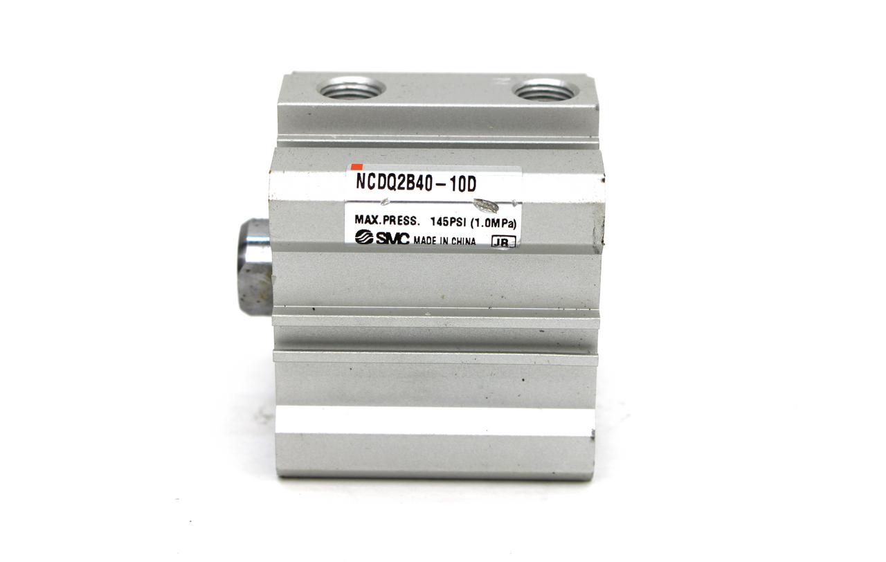 SMC NCDQ2B40-10D Compact Pneumatic Cylinder, 40mm Bore, 10mm Stroke