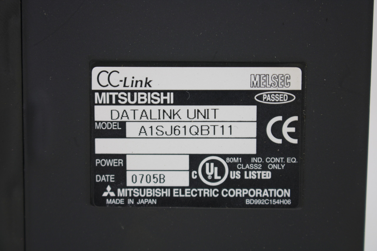 Mitsubishi A1SJ61QBT11 CC-Link Datalink Unit, 5V DC
