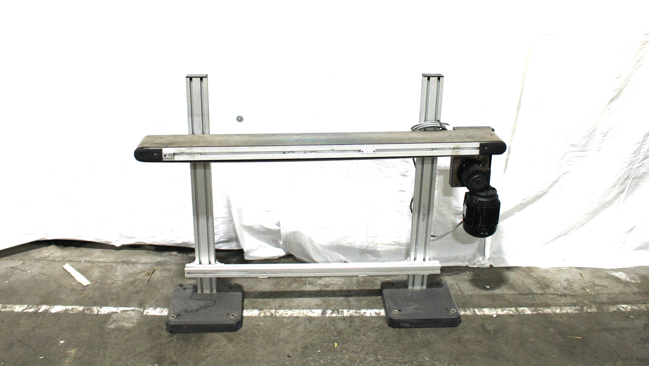 MK Automation 55" L x 5 1/2" W Belt Conveyor w/ Adjustable Legs