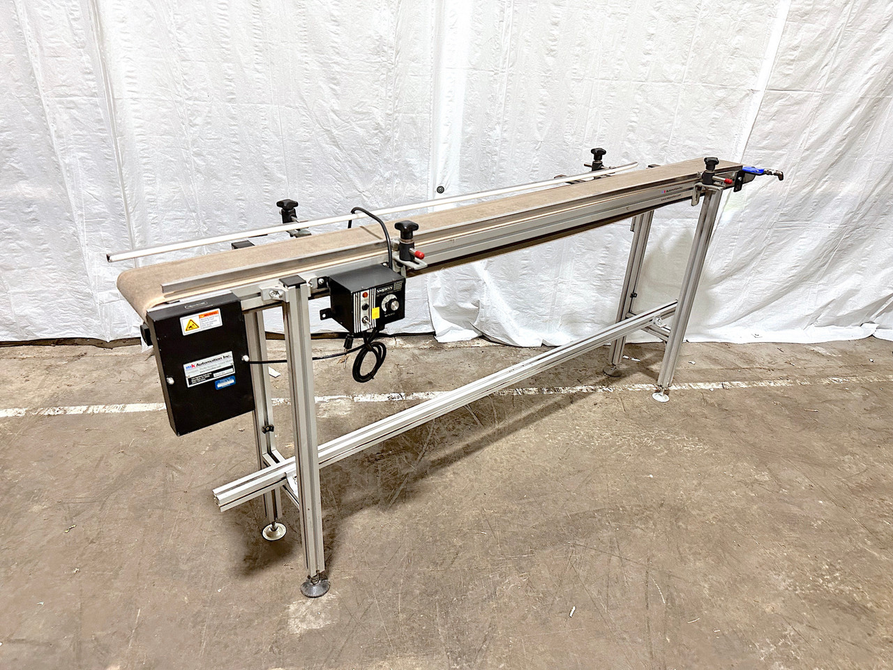 8" x 84" Low Profile Belt Conveyor