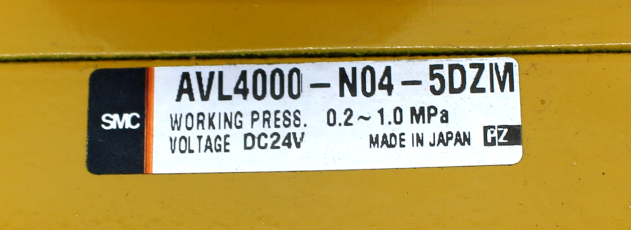 SMC AVL4000-N04-5DZM Soft Start Valve 0.2~1.0MPa w/ IS0M-40 Pressure Switch
