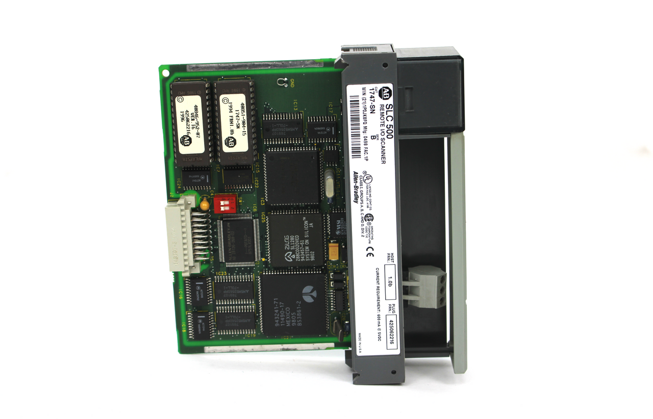 Allen Bradley 1747SN Ser. B Remote I/O Scanner Module, SLC 500