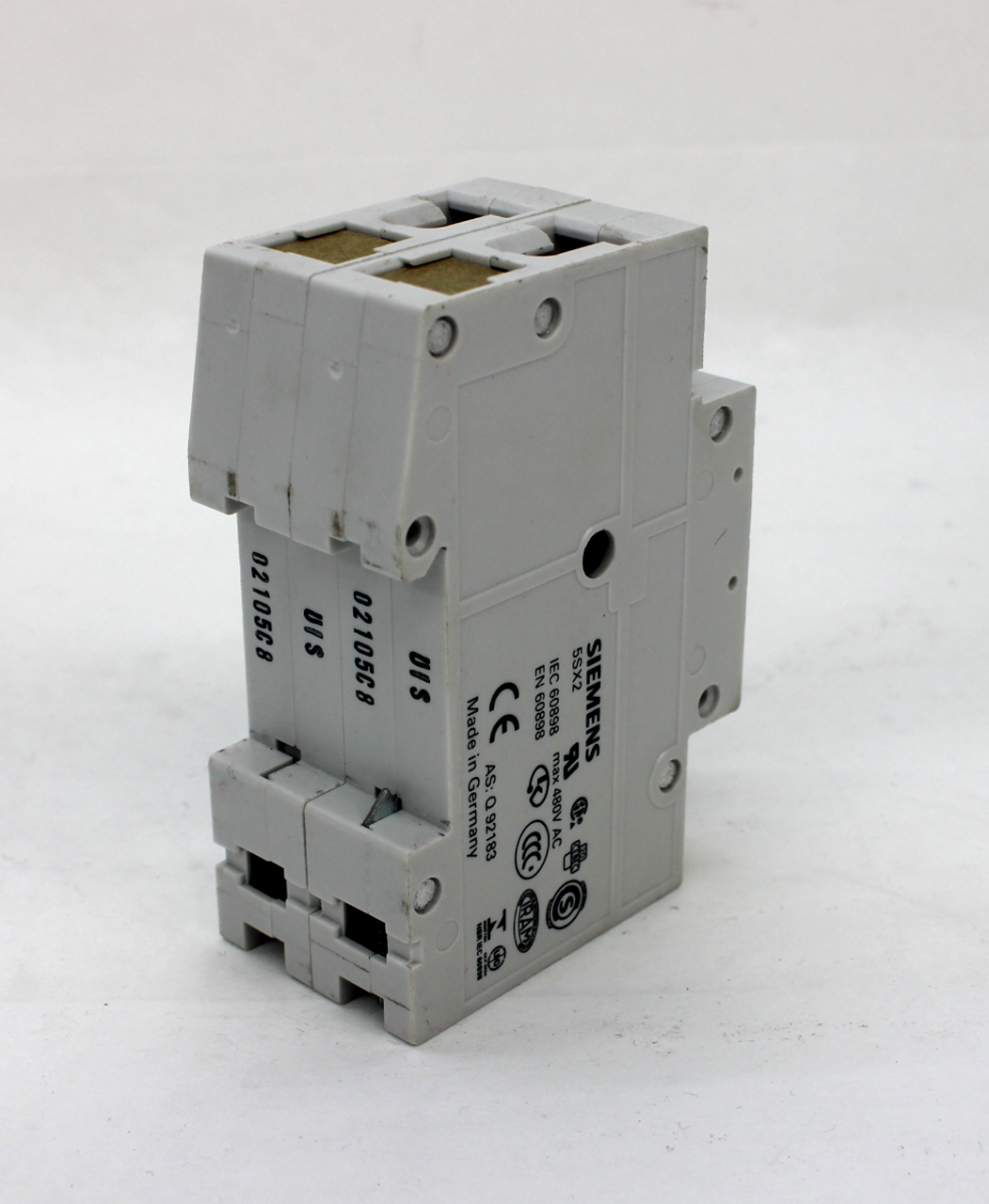 Siemens 5SX22 C8 Circuit Breaker, 8 Amps