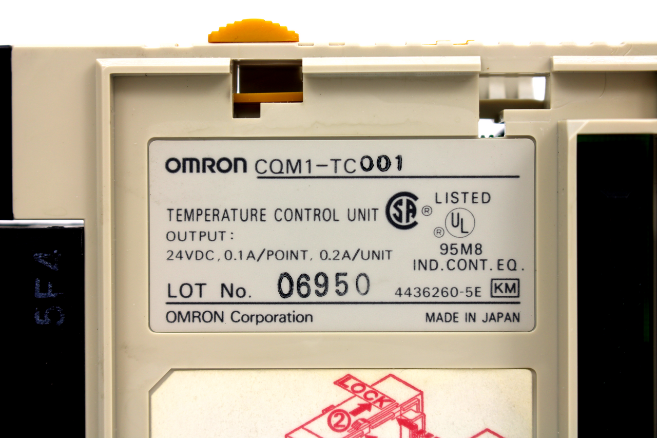 Omron CQM1-TC001 Temperature Control Unit, 24V DC