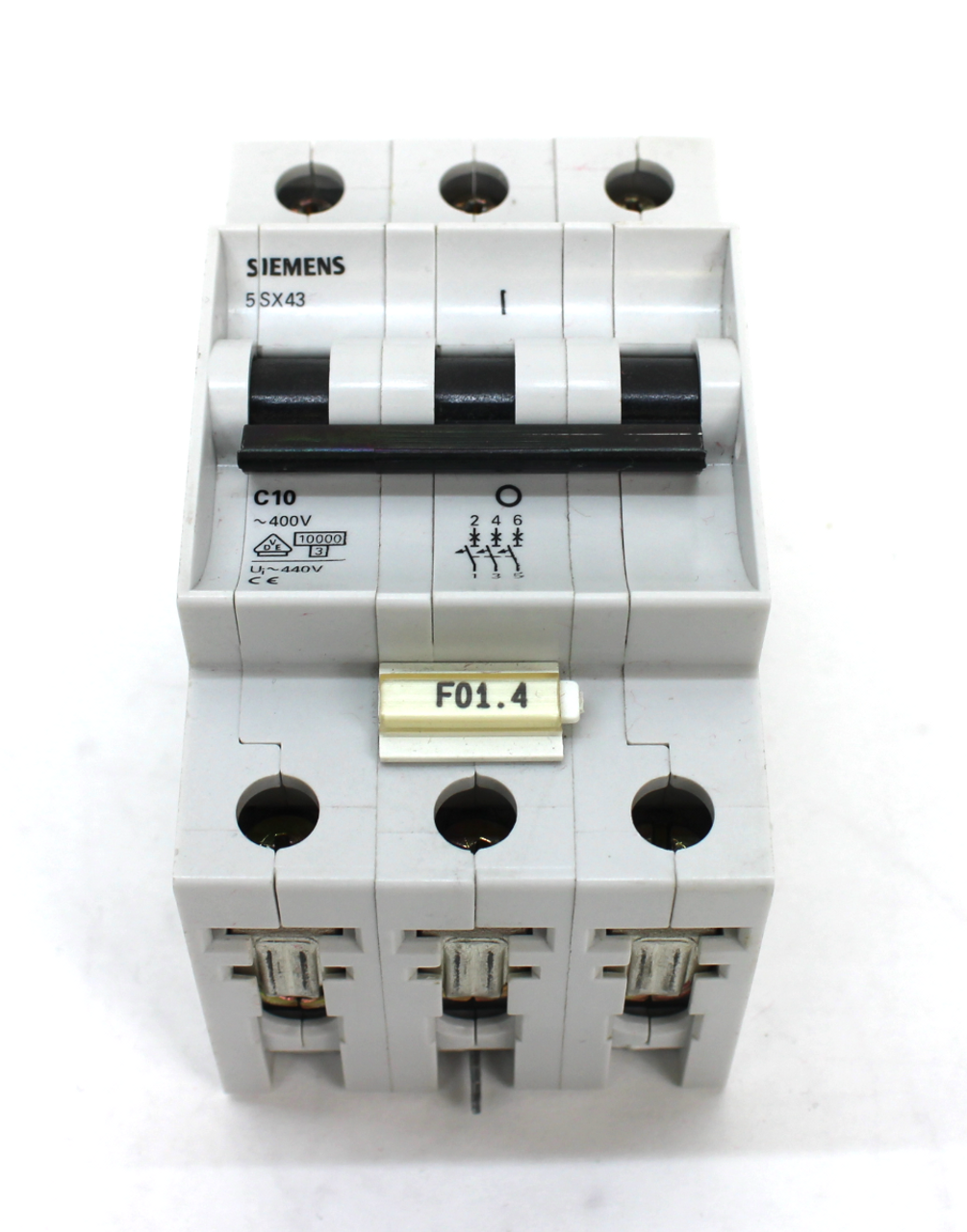 Siemens 5SX43 C10 Circuit Breaker