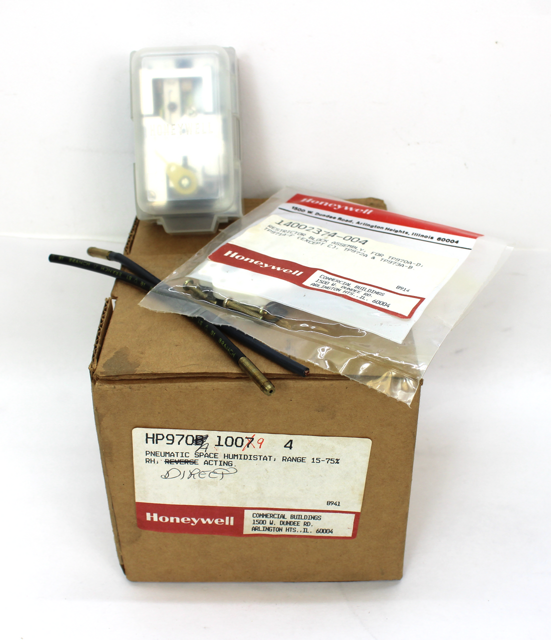 Honeywell TG512A 1009 Versaguard Universal Thermostat Guard, CLEAR, w/ 2  Keys