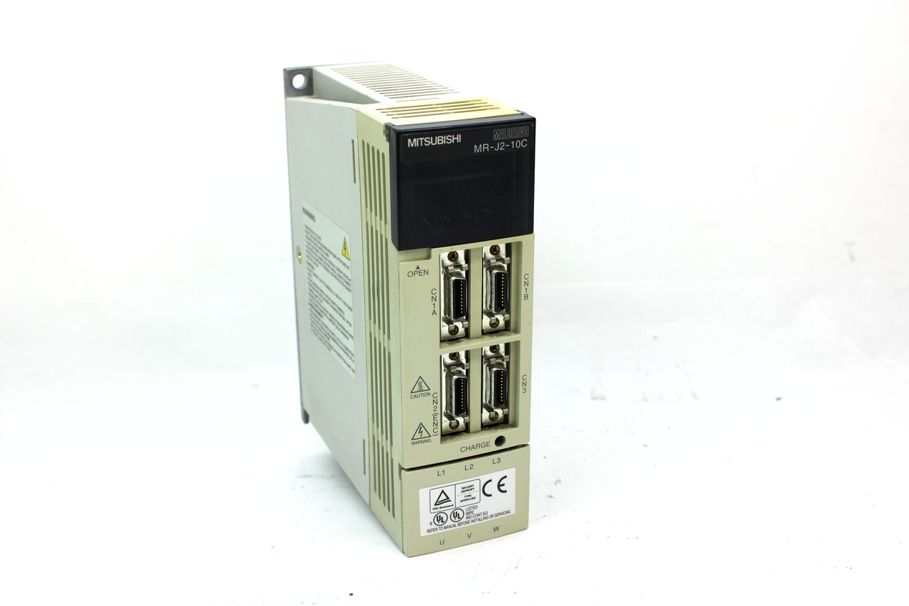 Mitsubishi MR-J2-10C AC Servo Drive, 100W, 230V