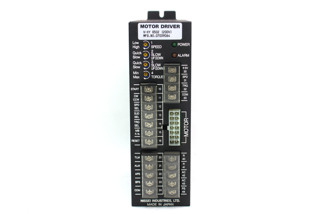 Nissei Industries V-XY G502 Motor Driver, 200V