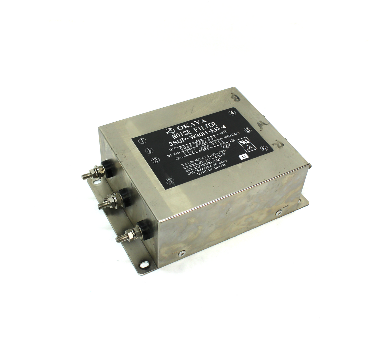 Okaya 3SUP-W30H-ER-4 Noise Filter
