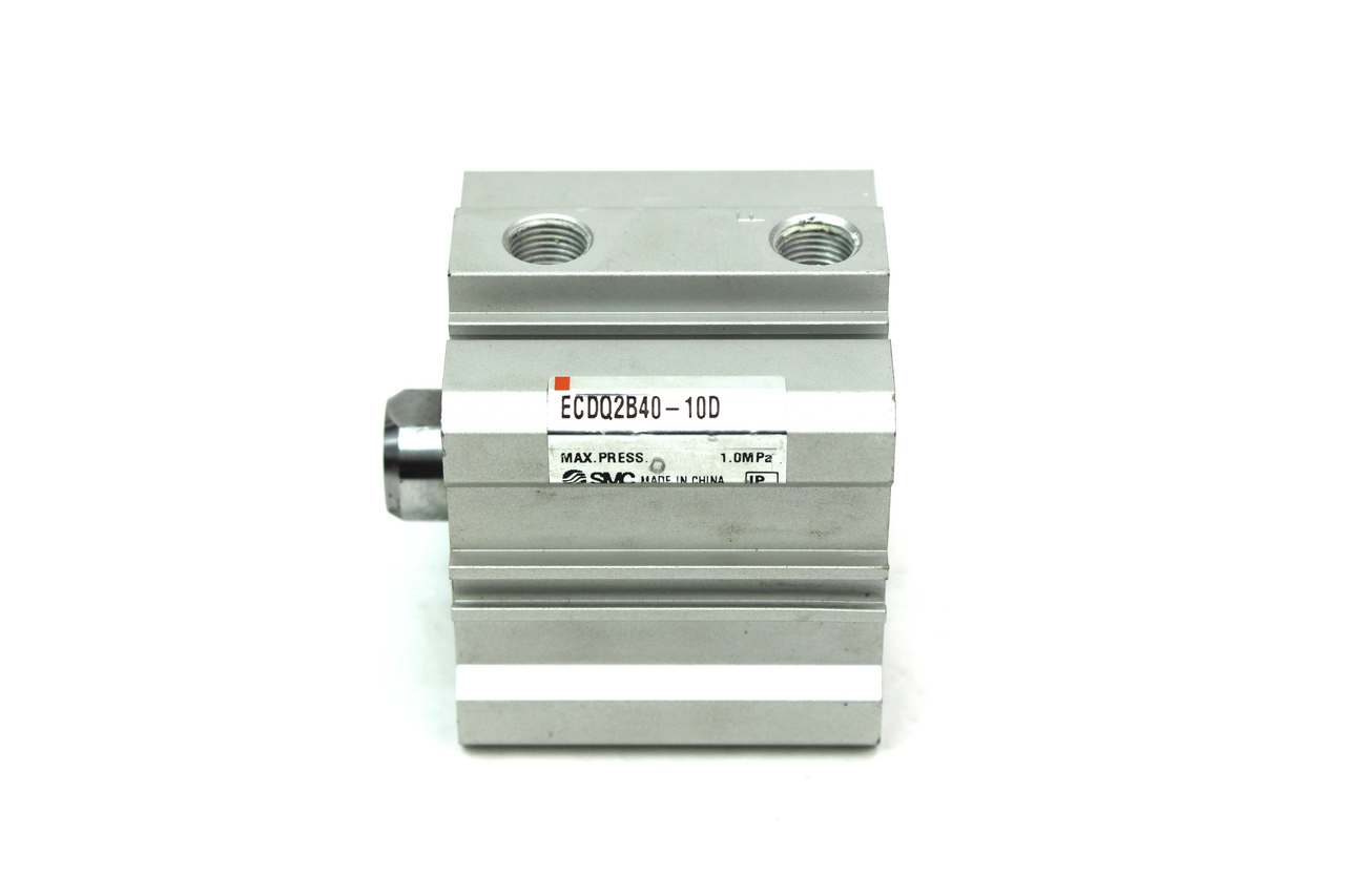 SMC ECDQ2B40-10D Compact Pneumatic Cylinder, 40mm Bore, 10mm Stroke