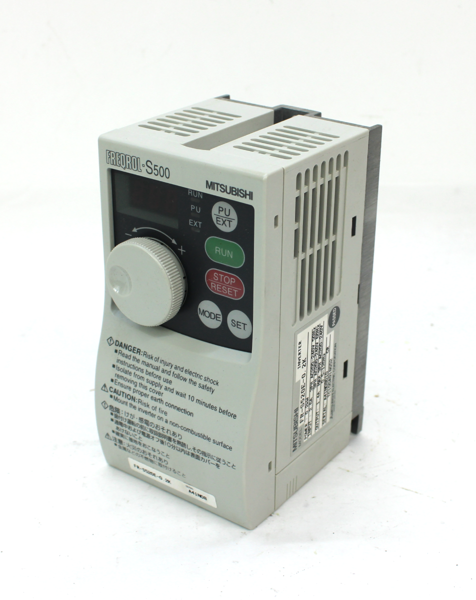 三菱電機MITSUBISHI インバーター FR-S520E-0.4Kの2台 三菱電機MITSUBISHI インバーター FR-S520E-0.4Kの2台 【公式通販】