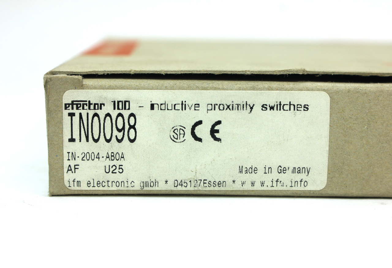 IFM IN0098 Inductive Proximity Sensor, 20-250V AC/DC