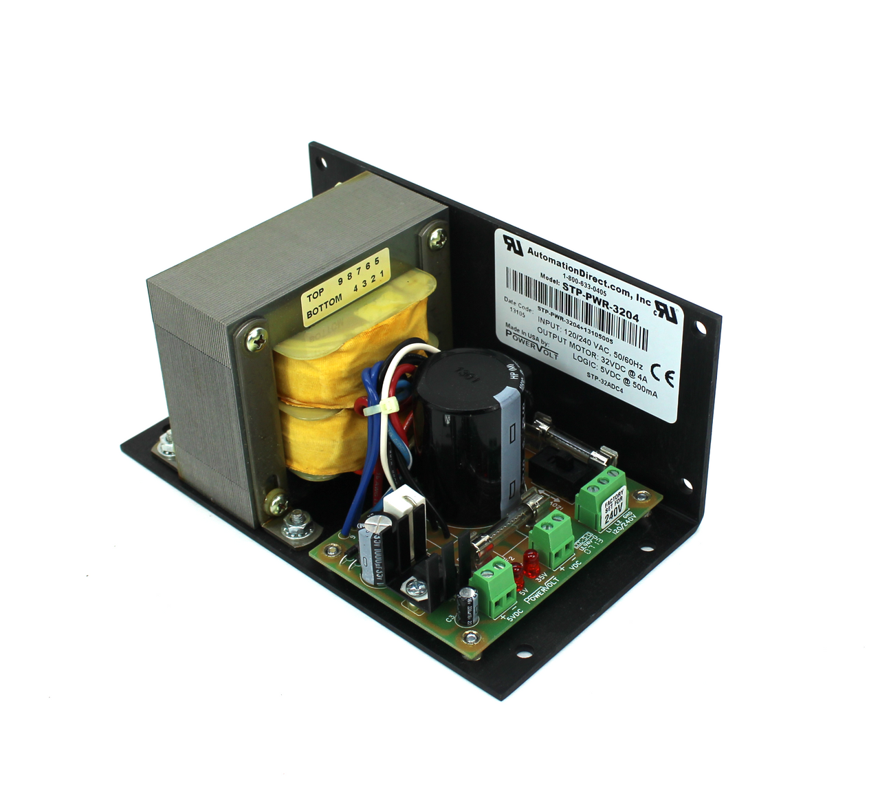 Automation Direct STP-PWR-3204 Linear Power Supply, 120/240VAC