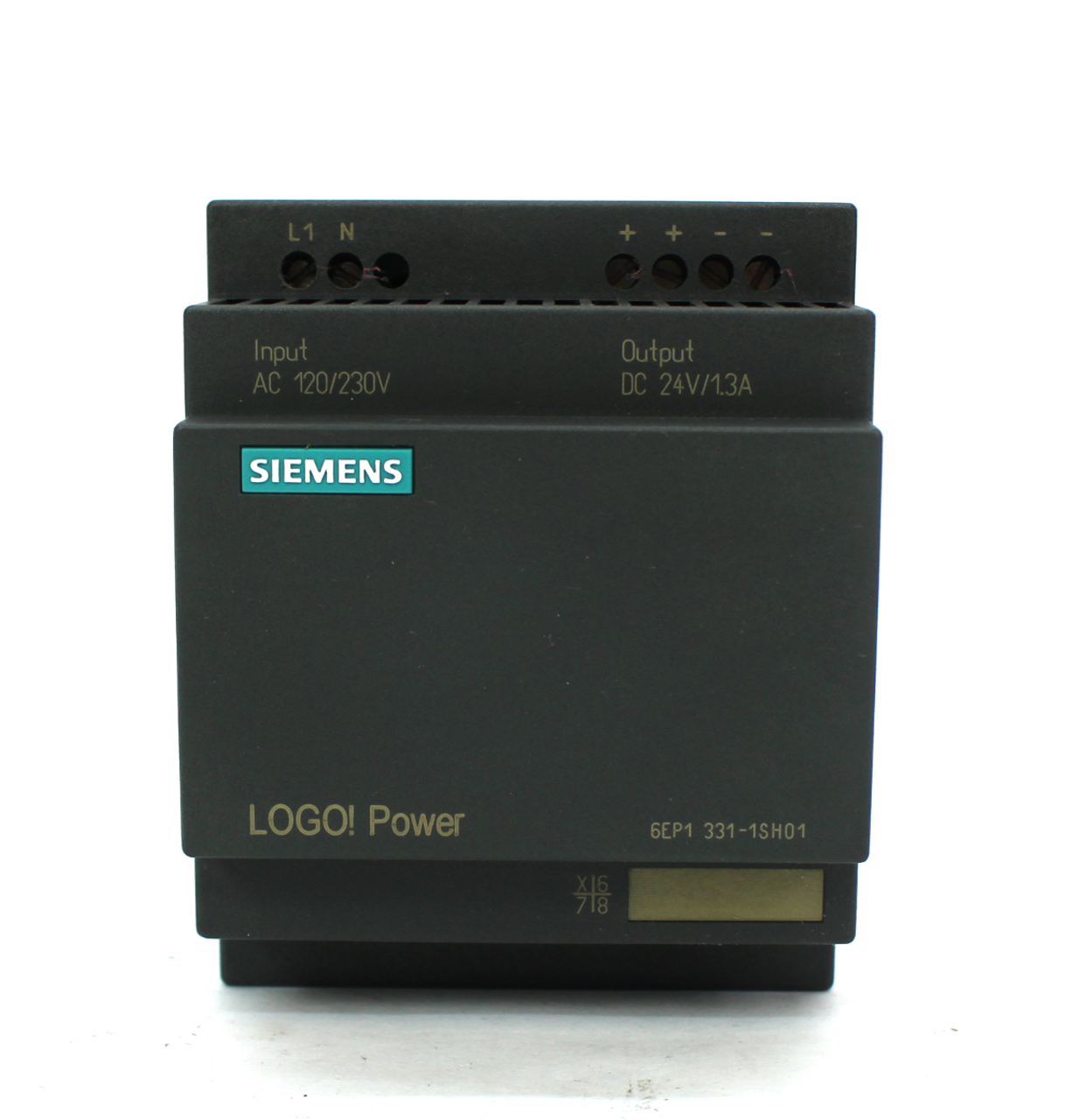 Siemens 6EP1331-1SH01 LOGO Power Supply, 120-230VAC