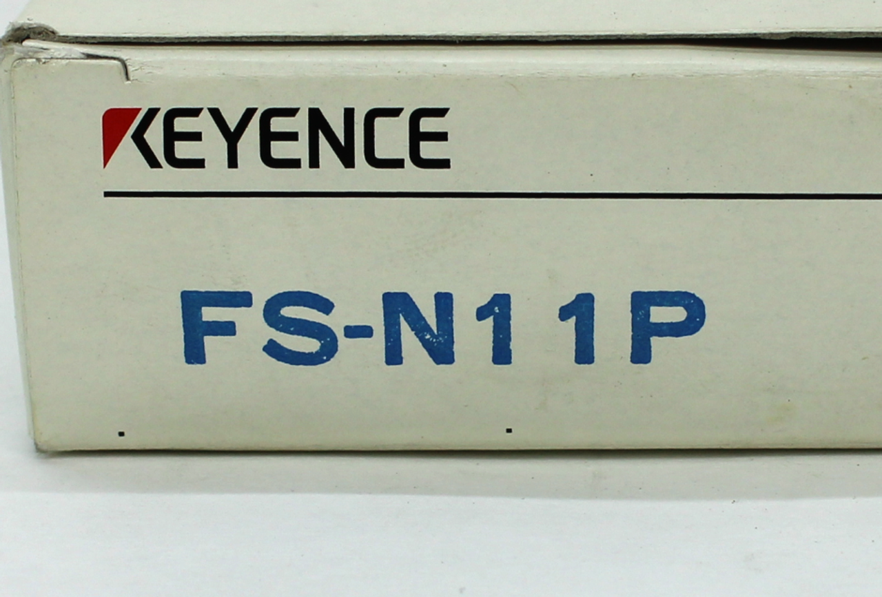 Keyence FS-N11P Amplifier Digital Fiber Optic Sensor, 12-24VDC