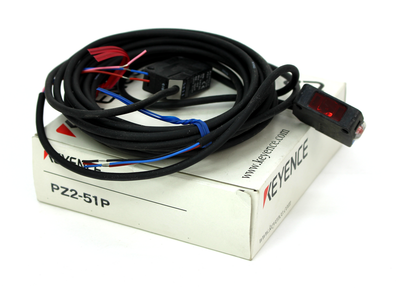 Keyence PZ2-51P Photoelectric Sensor Set