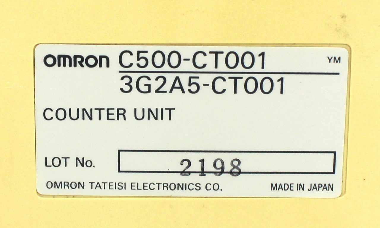 Omron C500-CT001 Counter Unit