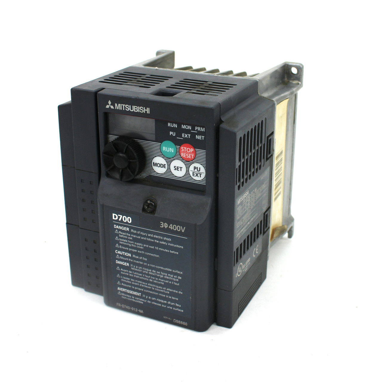 Mitsubishi FR-D740-012-NA Inverter