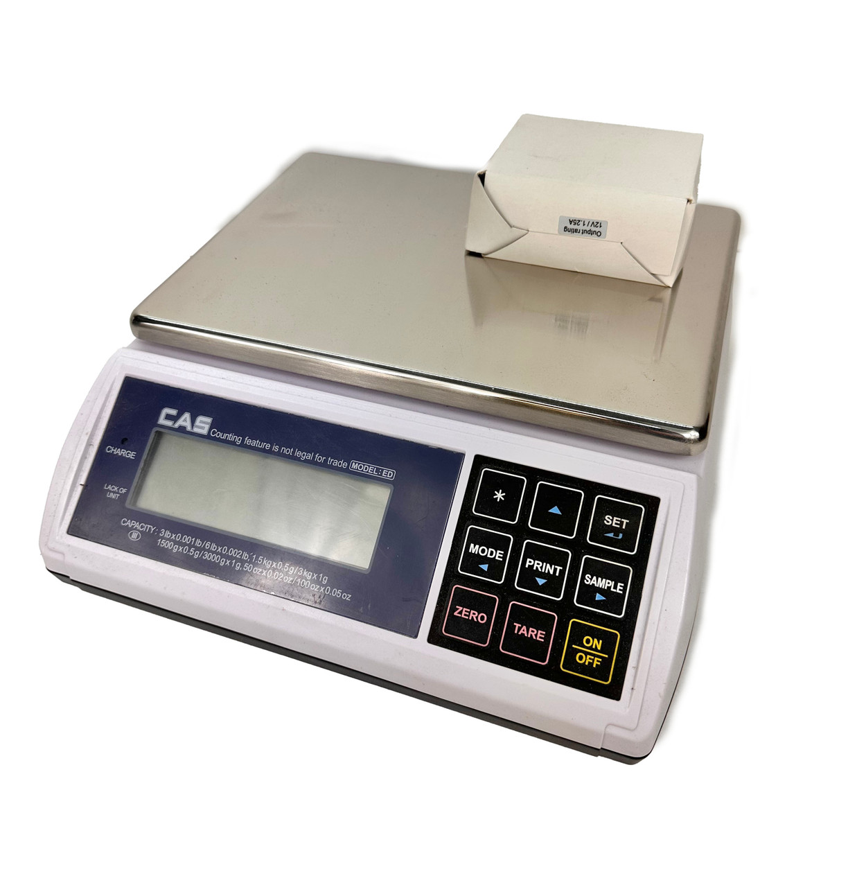 CAS ED Bench Scale 3/6 Lb