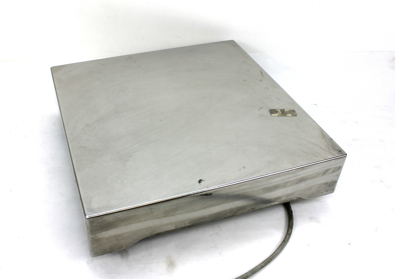 Mettler-Toledo WB 30lb Stainless Steel Top Scale 12"x 12" w/ 445-RD Scale Head